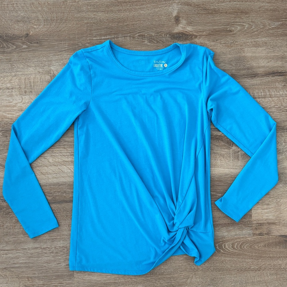 Lilly Pulitzer - NWOT Bright Blue Long Sleeve Tee